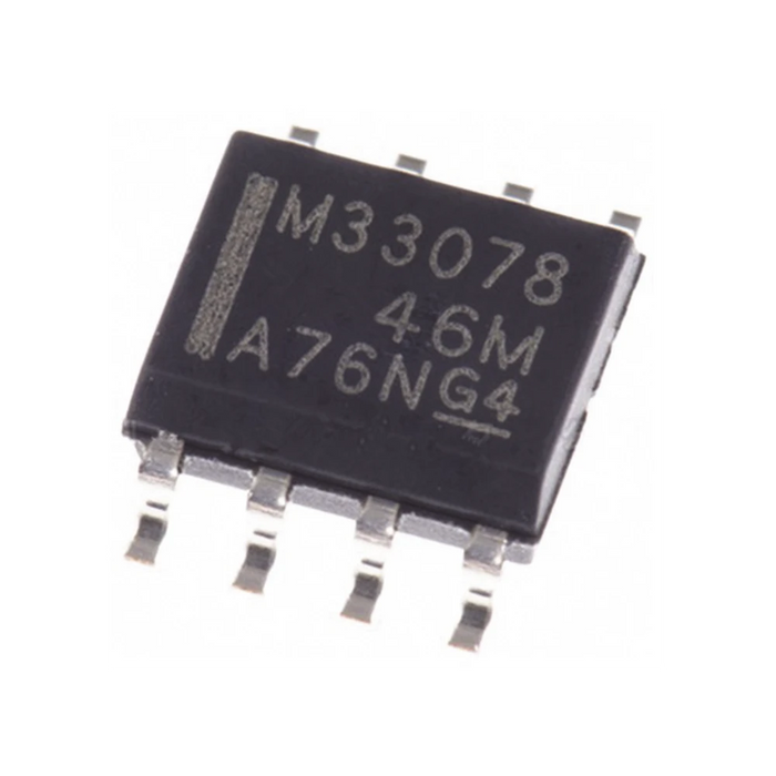 CIRCUITO INTEGRADO MC33078, DUAL OP-AMP, BAJO RUIDO, ALTA VELOCIDAD, SMD-8SOIC.-Refacciones-SYSCOM-Bsai Seguridad & Controles