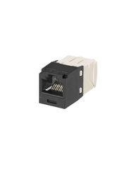 PANDUIT CJ688TGBL - MÓDULO JACK CON TERMINACIÓN ESTILO TG MINI-COM™ / UTP RJ45 CATEGORÍA 6 / NEGRO-Jacks y Plugs-PANDUIT-Bsai Seguridad & Controles