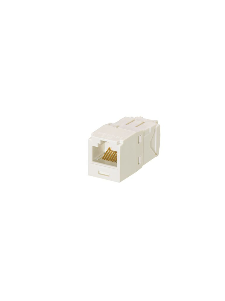 PANDUIT CJ688TGIW - MÓDULO JACK CON TERMINACIÓN ESTILO TG MINI-COM™ / UTP RJ45 CATEGORÍA 6 / BLANCO-Jacks y Conectores-PANDUIT-Bsai Seguridad & Controles