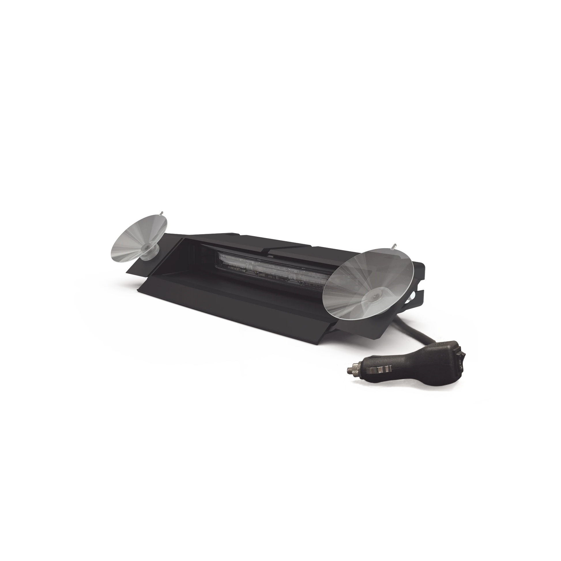 LUZ DIRECCIONAL DE VISERA, DUAL COLOR, ÁMBAR/CLARO CON ENCHUFE PARA AUTOMÓVIL-Estrobos/Giratorias-ECCO-Bsai Seguridad & Controles