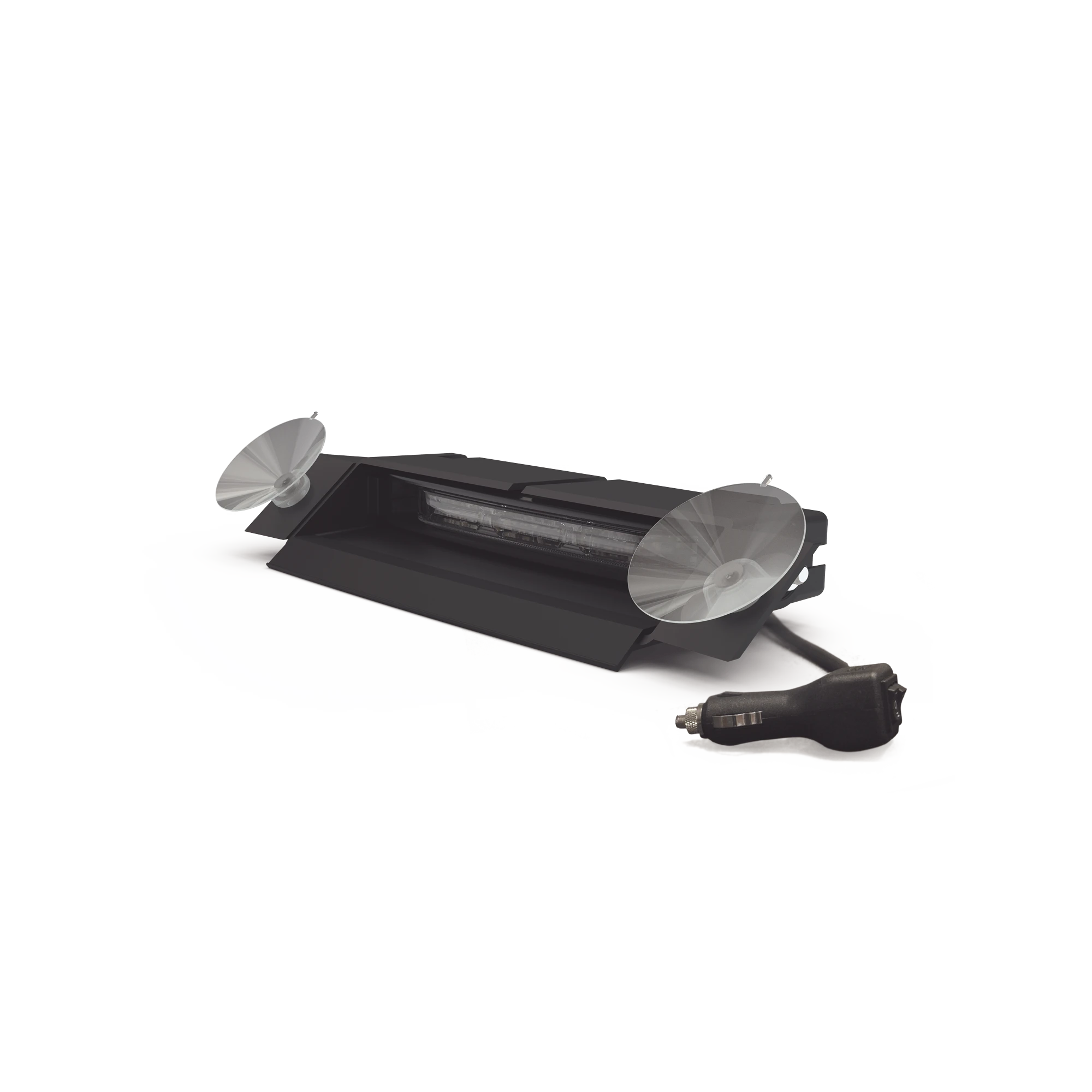 LUZ DIRECCIONAL DE VISERA, DUAL COLOR, ÁMBAR/CLARO CON ENCHUFE PARA AUTOMÓVIL-Estrobos/Giratorias-ECCO-Bsai Seguridad & Controles