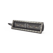 LUZ DIRECCIONAL CUBIERTA DE VENTANA, 12-24 VCD, 2 CABEZALES DUAL COLOR, ÁMBAR/CLARO-Estrobos/Giratorias-ECCO-Bsai Seguridad & Controles