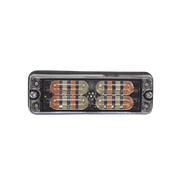 LUZ PERIMETRAL, 12 LED ULTRA BRILLANTES, COLOR ÁMBAR / CLARO-Luces Auxiliares Vehiculares-ECCO-Bsai Seguridad & Controles
