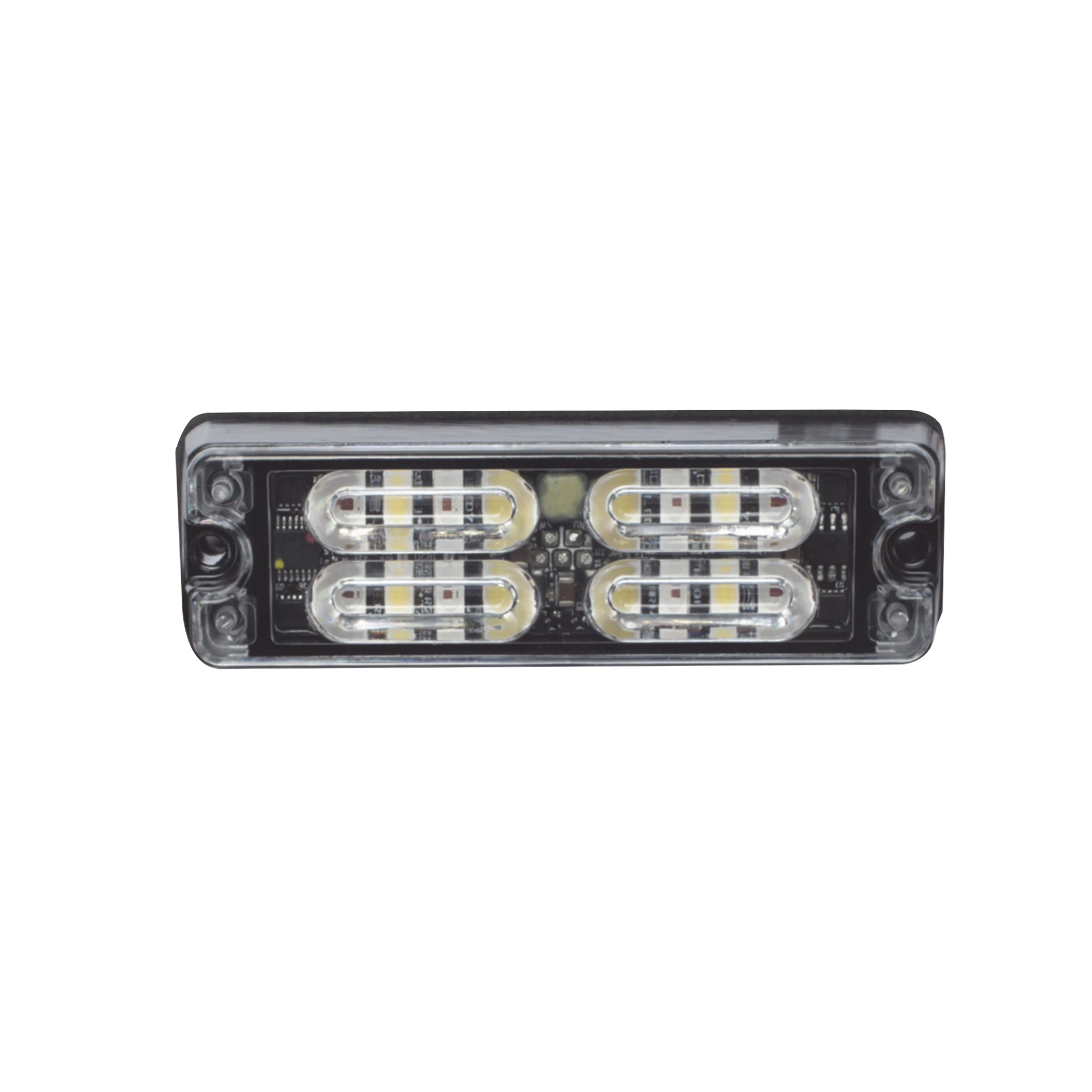 LUZ PERIMETRAL, 12 LED ULTRA BRILLANTES, COLOR ROJO / CLARO-Luces Auxiliares Vehiculares-ECCO-Bsai Seguridad & Controles