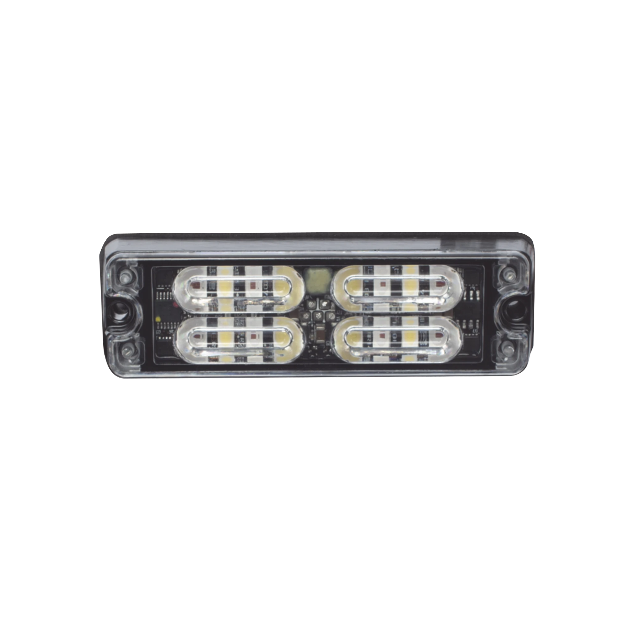 LUZ PERIMETRAL, 12 LED ULTRA BRILLANTES, COLOR ROJO / CLARO-Luces Auxiliares Vehiculares-ECCO-Bsai Seguridad & Controles