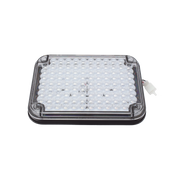 LUZ DE ADVERTENCIA DE 9X7", BICOLOR ROJO/CLARO, IDEAL PARA AMBULANCIAS-Luces Auxiliares-EPCOM INDUSTRIAL SIGNALING-Bsai Seguridad & Controles