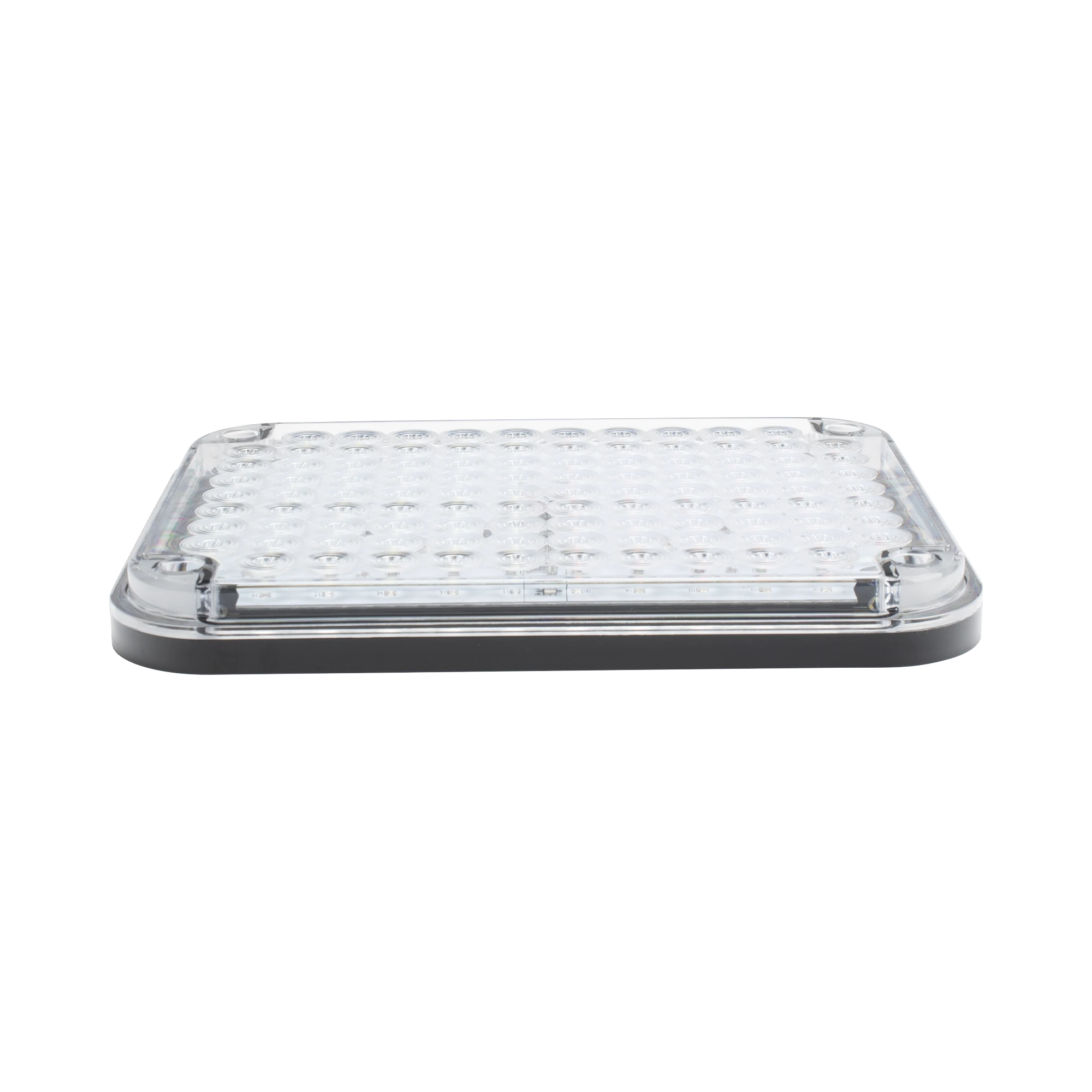 LUZ DE ADVERTENCIA DE 9X7", BICOLOR ROJO/CLARO, IDEAL PARA AMBULANCIAS-Luces Auxiliares Vehiculares-EPCOM INDUSTRIAL SIGNALING-Bsai Seguridad & Controles