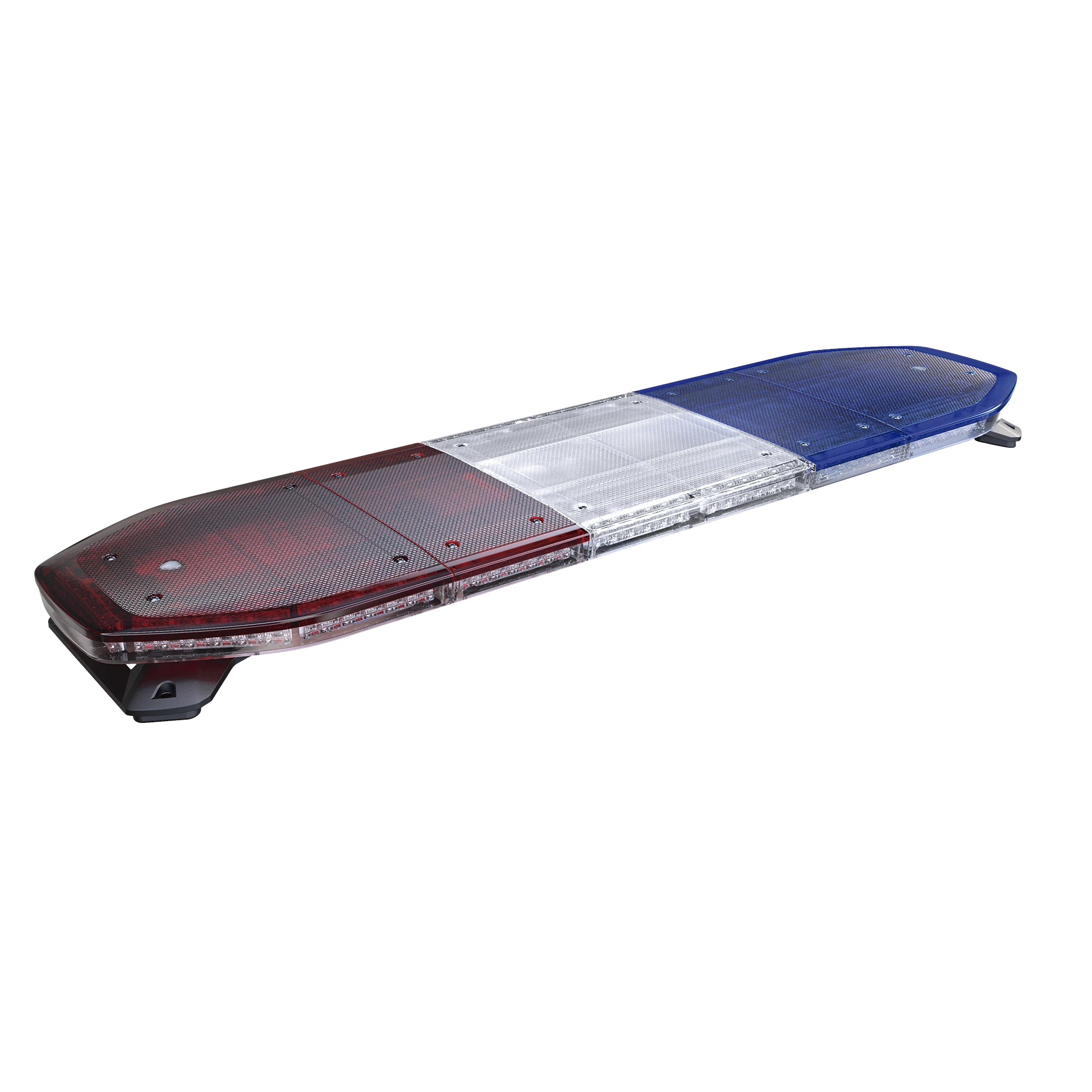 BARRA DE LUCES LED DE 48", 216 LED, DUAL COLOR, ROJO/AZUL/ÁMBAR/CLARO, IDEAL PARA EQUIPAR UNIDADES DE SEGURIDAD PUBLICA-Barras de Luz / Torretas Vehiculares-SIGNALPRO-Bsai Seguridad & Controles