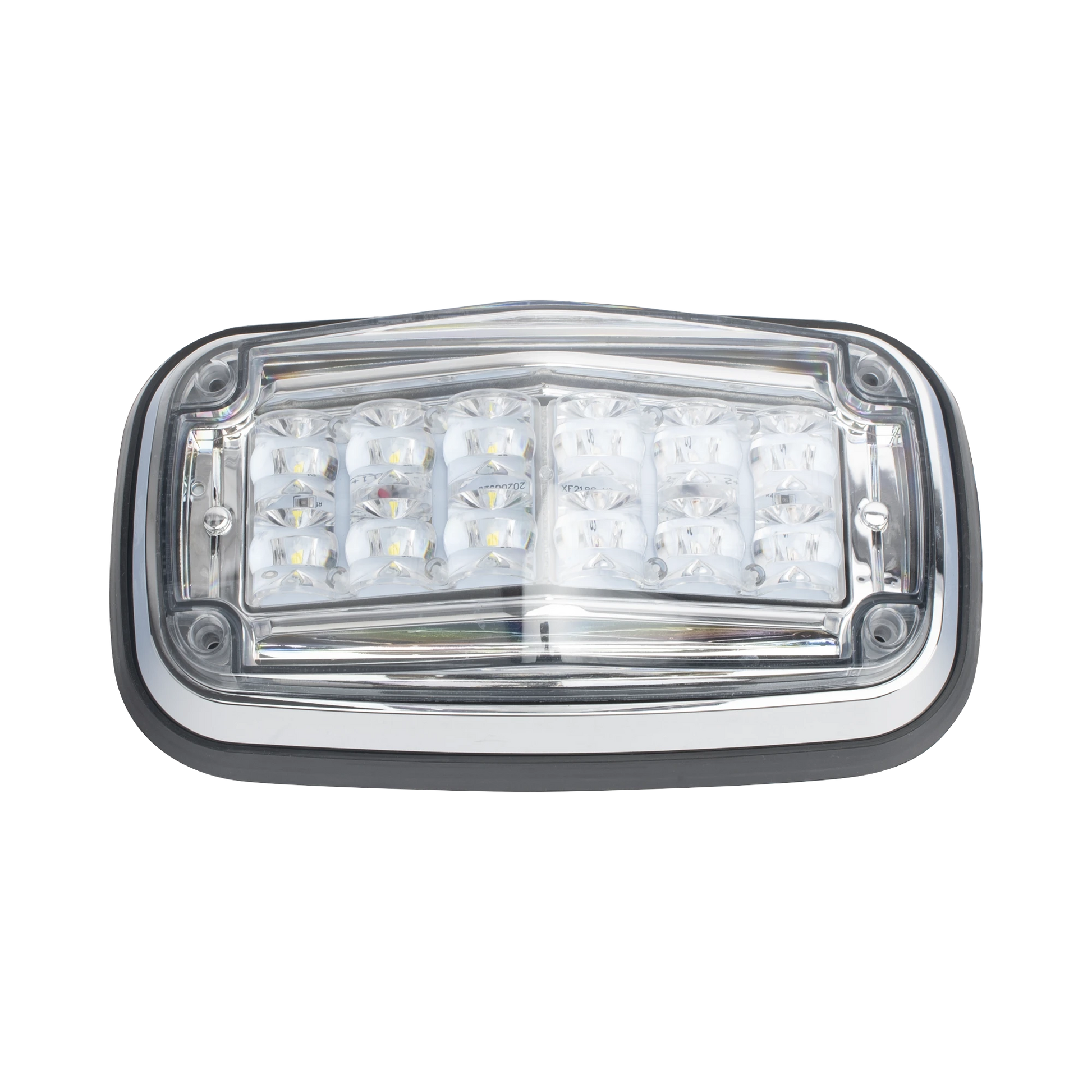 LUZ DE ADVERTENCIA 8 X 4", COLOR ROJO / CLARO, IP67, SAE, IDEAL PARA AMBULANCIAS-Luces Auxiliares Vehiculares-EPCOM INDUSTRIAL SIGNALING-Bsai Seguridad & Controles