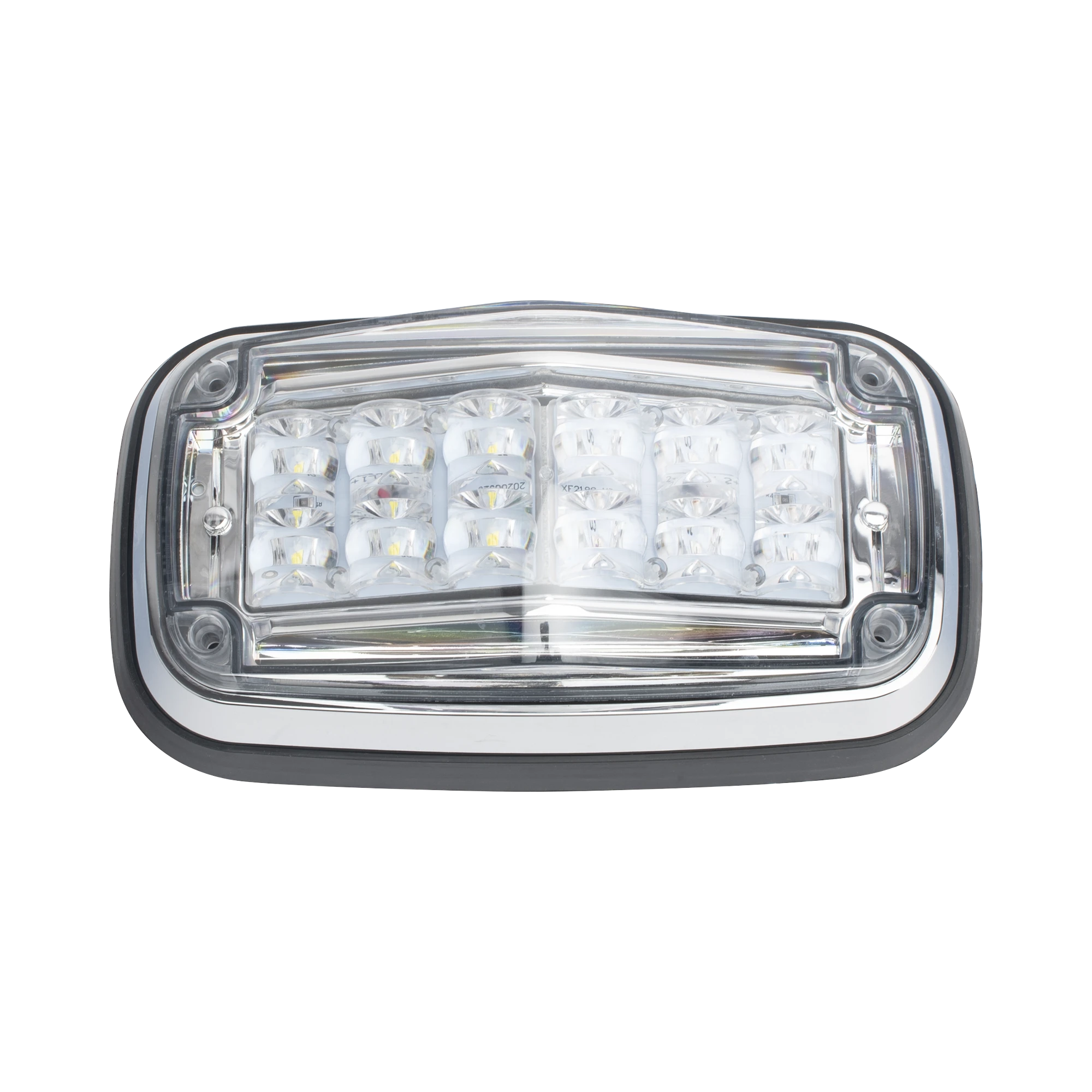 LUZ DE ADVERTENCIA 8 X 4", COLOR ROJO / CLARO, IP67, SAE, IDEAL PARA AMBULANCIAS-Luces Auxiliares Vehiculares-EPCOM INDUSTRIAL SIGNALING-Bsai Seguridad & Controles
