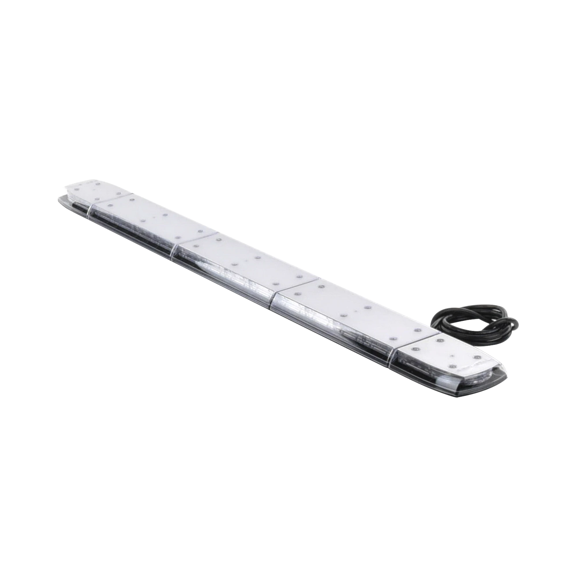 BARRA DE LUCES DE 48 PULGADAS, 240 LED, DUAL COLOR ÁMBAR/CLARO, MONTAJE PERMANENTE, IDEAL PARA SEGURIDAD PRIVADA-Mini Barras Vehiculares-ECCO-Bsai Seguridad & Controles