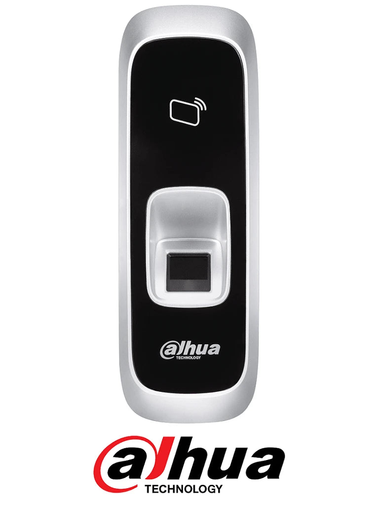 DAHUA ASR1102A - LECTORA DE HUELLA&TARJETAS MIFARE PARA INTEMPERIE / COMUNICACION RS485 / CLASIFICACION IP55 #ACCESOPROFESIONAL-Lectoras Biometricas-DAHUA-Bsai Seguridad & Controles