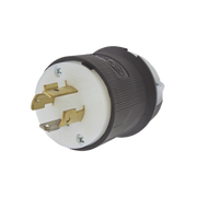 CLAVIJA CON BLOQUEO DE MEDIA VUELTA INDUSTRIAL 20 A 125/250 V CA / 3 POLOS 4 HILOS / NEMA L14-20P.-Área Eléctrica-HUBBELL-Bsai Seguridad & Controles