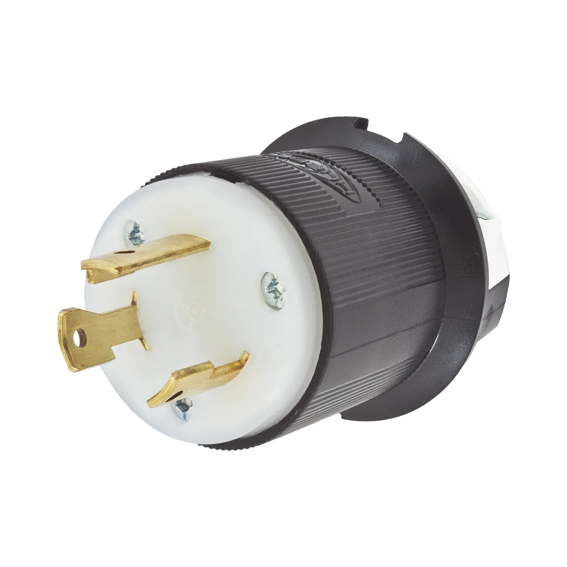 CLAVIJA DE MEDIA VUELTA INDUSTRIAL 30 A 125 V CA 2 POLOS 3 HILOS (NEMA L5-30P).-Cableado-HUBBELL-Bsai Seguridad & Controles