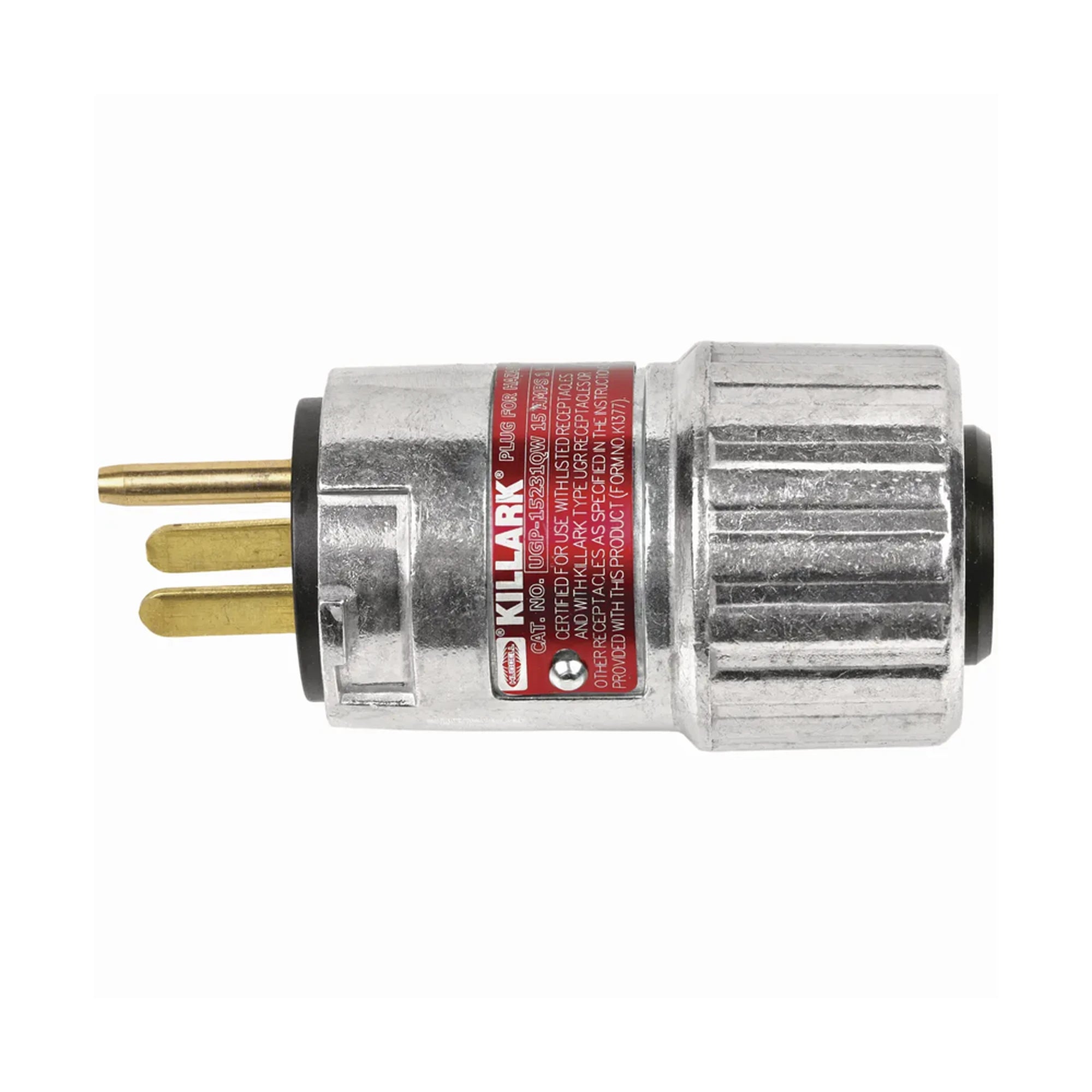 CLAVIJA ENTRADA RECTA, 20 A 125 V CA, NEMA 5-20P. USO EN ÁREAS CLASIFICADAS.-Área Eléctrica-HUBBELL KILLARK-Bsai Seguridad & Controles