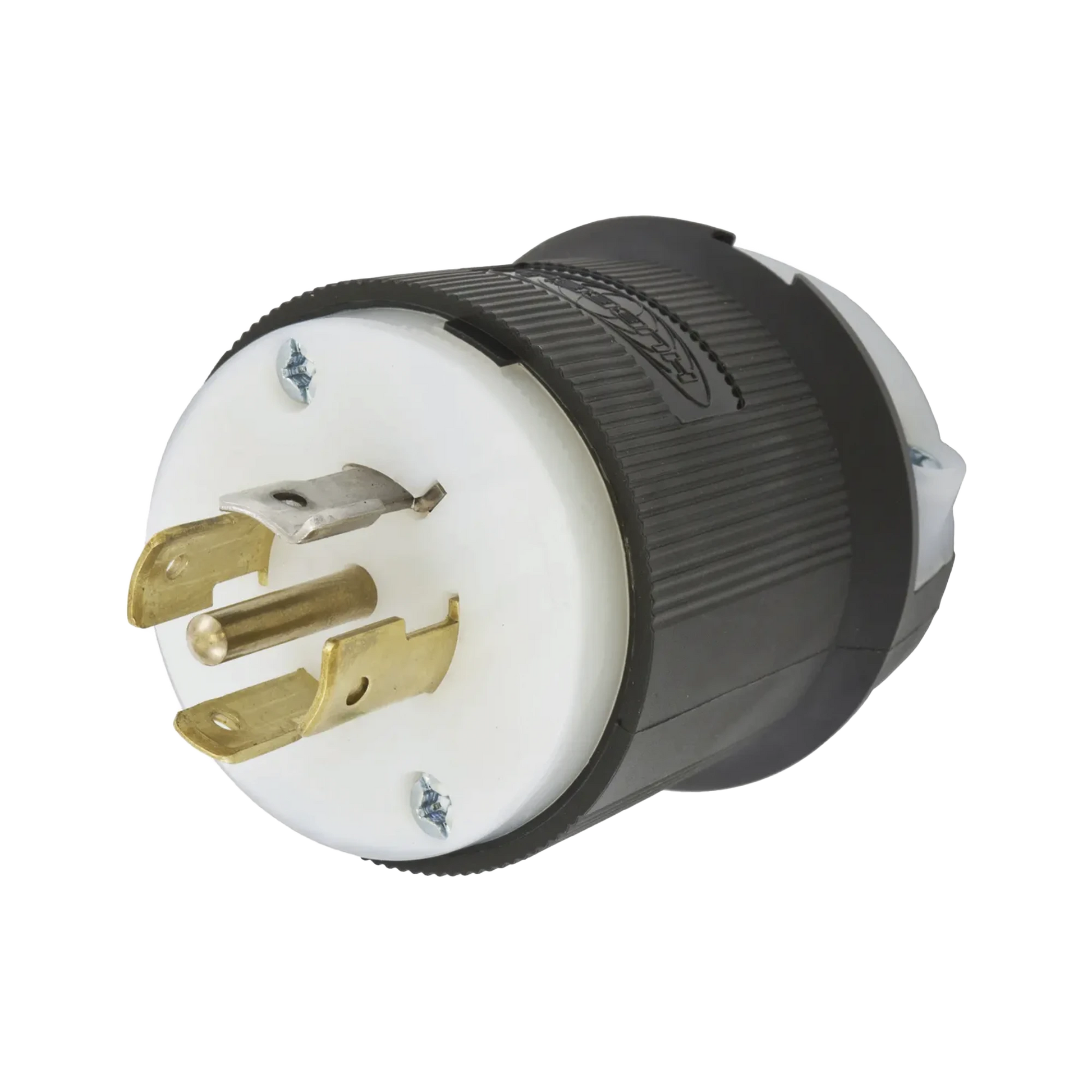 CLAVIJA INDUSTRIAL CON BLOQUEO DE MEDIA VUELTA / 20 A 120/208 V CA / 4 POLOS 5 HILOS / COLOR BLANCO Y NEGRO / NEMA L21-20P/ GRADO INDUSTRIAL.-Cables y Conectores-HUBBELL-HUB-HBL-2511-Bsai Seguridad & Controles