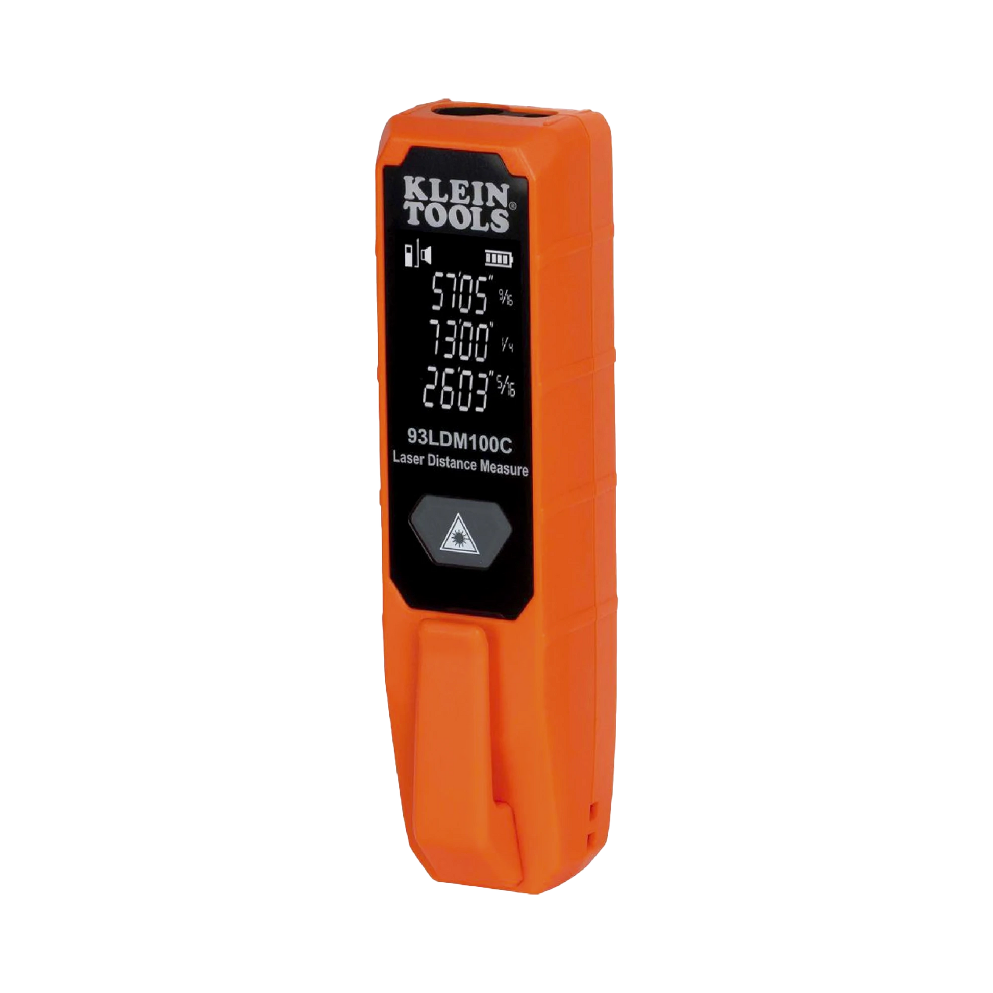 MEDIDOR COMPACTO LASER DE DISTANCIAS. RANGO: 5.1 CM A 30.5 M / OPCIÓN CM O PULG. O COMBINADO / CLIP PARA BOLSILLO.-Herramientas-KLEIN TOOLS-Bsai Seguridad & Controles