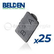 CLIP UNIVERSAL BRILLANCE BELDEN FXBUCLLDB25N LC DUPLEX 25 PZA NEGRO-Herramientas-BELDEN-Bsai Seguridad & Controles