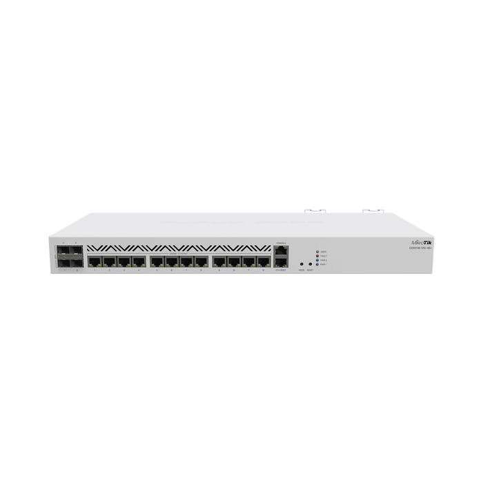 CLOUD CORE ROUTER 16 NUCLEOS ARM, 12 PUERTOS GIGABIT, 4 SFP+ 10G-Networking-MIKROTIK-Bsai Seguridad & Controles