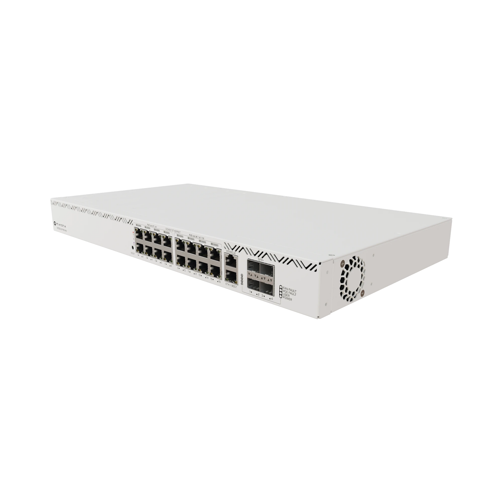 CLOUD ROUTER SWITCH 16 PUERTOS, 8 POE+ Y 8 POE++, FUENTES REDUNDANTES HOT-SWAP-Networking-MIKROTIK-CRS320-8P-8B-4S+RM-Bsai Seguridad & Controles