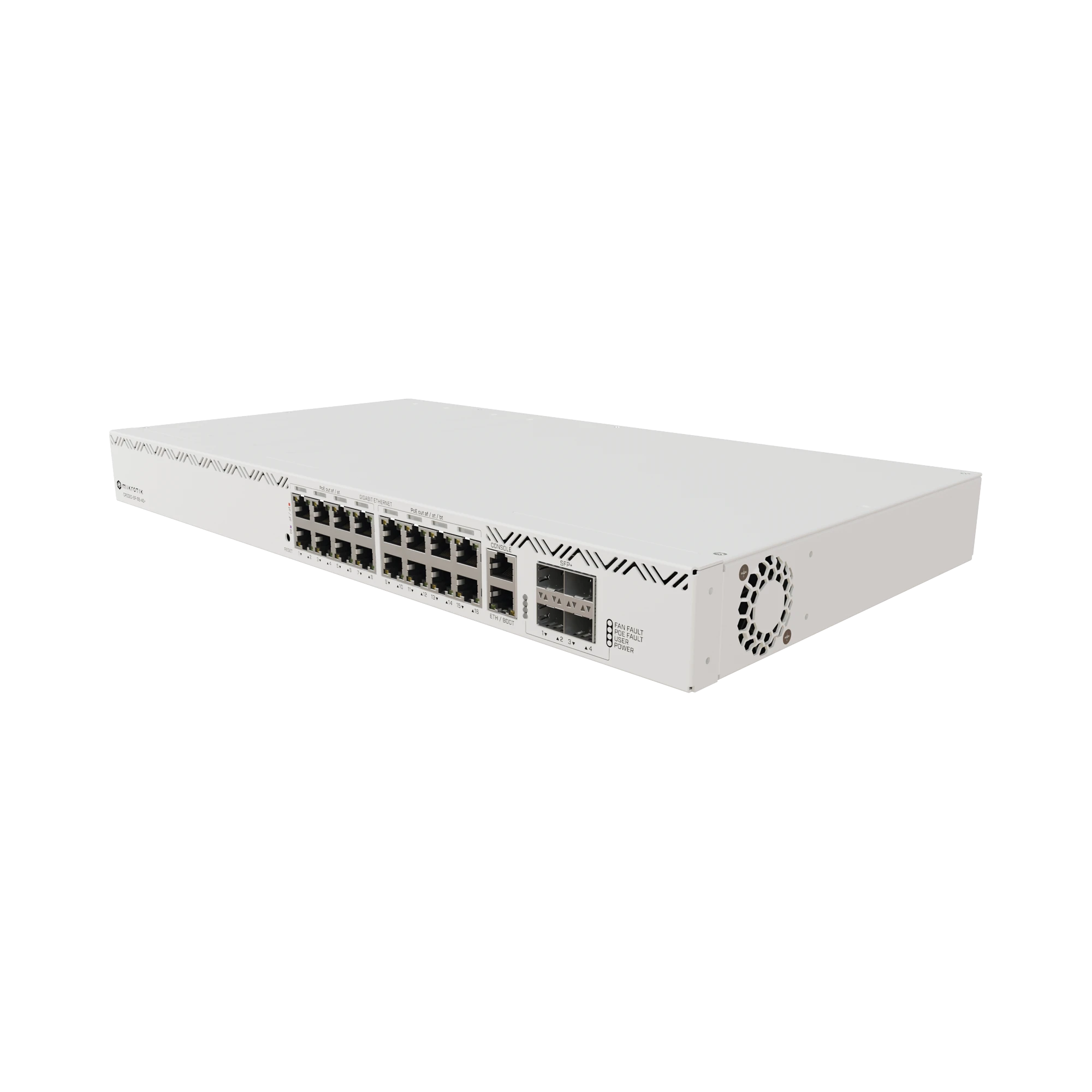 CLOUD ROUTER SWITCH 16 PUERTOS, 8 POE+ Y 8 POE++, FUENTES REDUNDANTES HOT-SWAP-Networking-MIKROTIK-CRS320-8P-8B-4S+RM-Bsai Seguridad & Controles