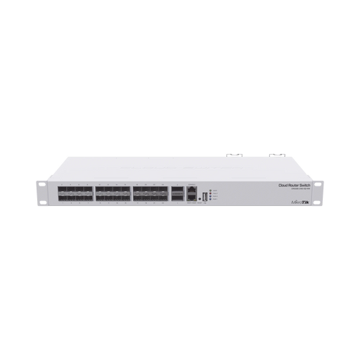 CLOUD ROUTER SWITCH, SISTEMA OPERATIVO DUAL 24 PUERTOS 10G SFP+, 2 PUERTOS 40G QSFP+-Switches-MIKROTIK-Bsai Seguridad & Controles