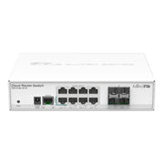CLOUD SWITCH ROUTER 8 PUERTOS GIGABIT ETHERNET Y 4 PUERTOS SFP, THROUGHPUT 975 KPPS-Switches-MIKROTIK-Bsai Seguridad & Controles