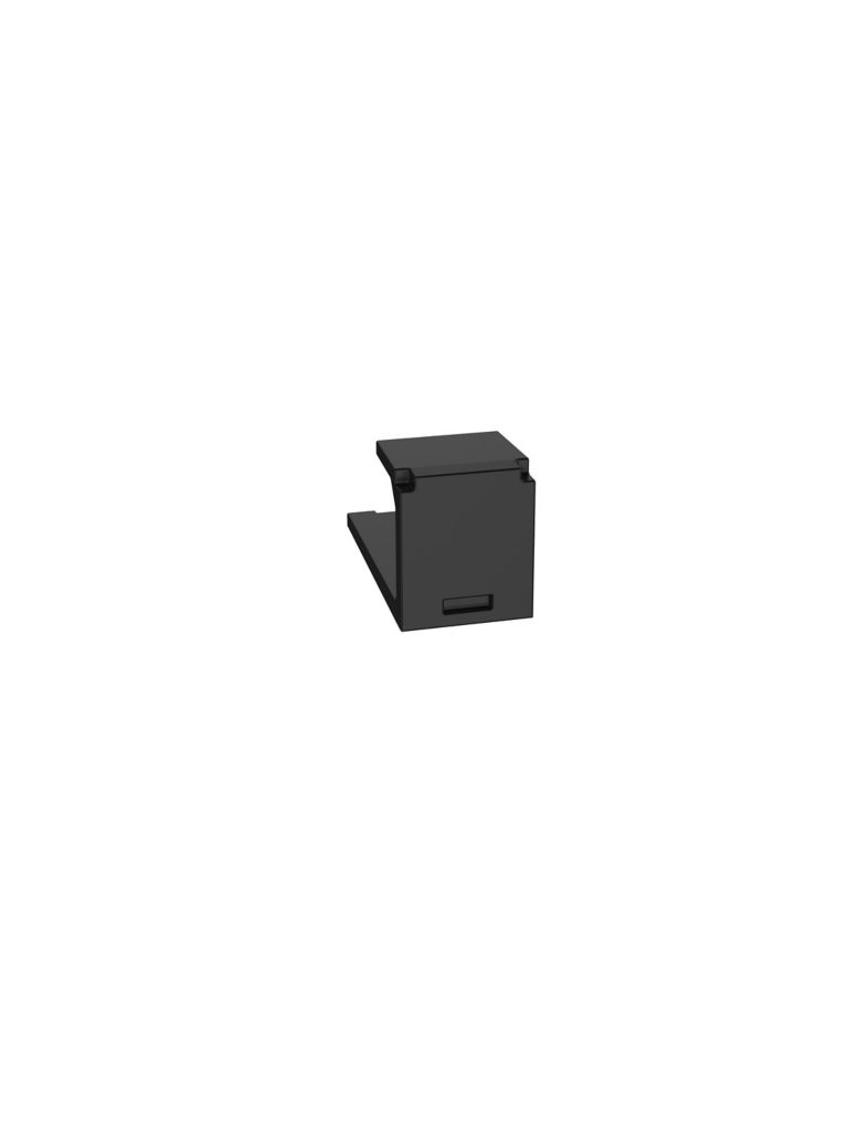 PANDUIT CMBBL-X MÓDULO VACÍO MINI-COM™/ INSERTO CIEGO / 1 PUERTO / NEGRO / PAQUETE CON 10 PIEZAS-Faceplate Y Cajas Universales-PANDUIT-Bsai Seguridad & Controles