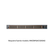 CNMATRIX EX2052R-P, CONMUTADOR INTELIGENTE ETHERNET POE, 48 X 1 GPS Y 4 SFP +, FUENTE DE ALIMENTACIÓN EXTRAÍBLE-Inyectores PoE-CAMBIUM NETWORKS-Bsai Seguridad & Controles