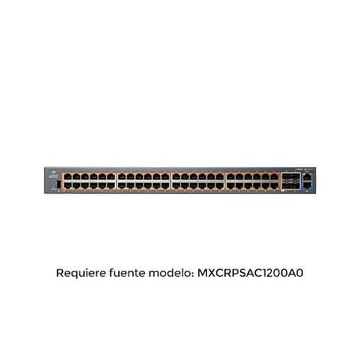 CNMATRIX EX2052R-P, CONMUTADOR INTELIGENTE ETHERNET POE, 48 X 1 GPS Y 4 SFP +, FUENTE DE ALIMENTACIÓN EXTRAÍBLE-Networking-CAMBIUM NETWORKS-MX-EX2052GXPA-10-Bsai Seguridad & Controles