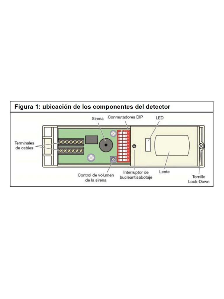 BOSCH I_DS161- DETECTOR DE SALIDA/ CONTROL DE PUERTAS CON ALERTA/ COBERTURA DE 2.4 X 3 MTS, COLOR NEGRO-Sensores de Alarma-BOSCH-RBM1180013-Bsai Seguridad & Controles