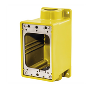 CAJA HERMÉTICA SERIE FD DE 3/4" NPT/ COLOR AMARILLO.-Herramientas-HUBBELL-Bsai Seguridad & Controles