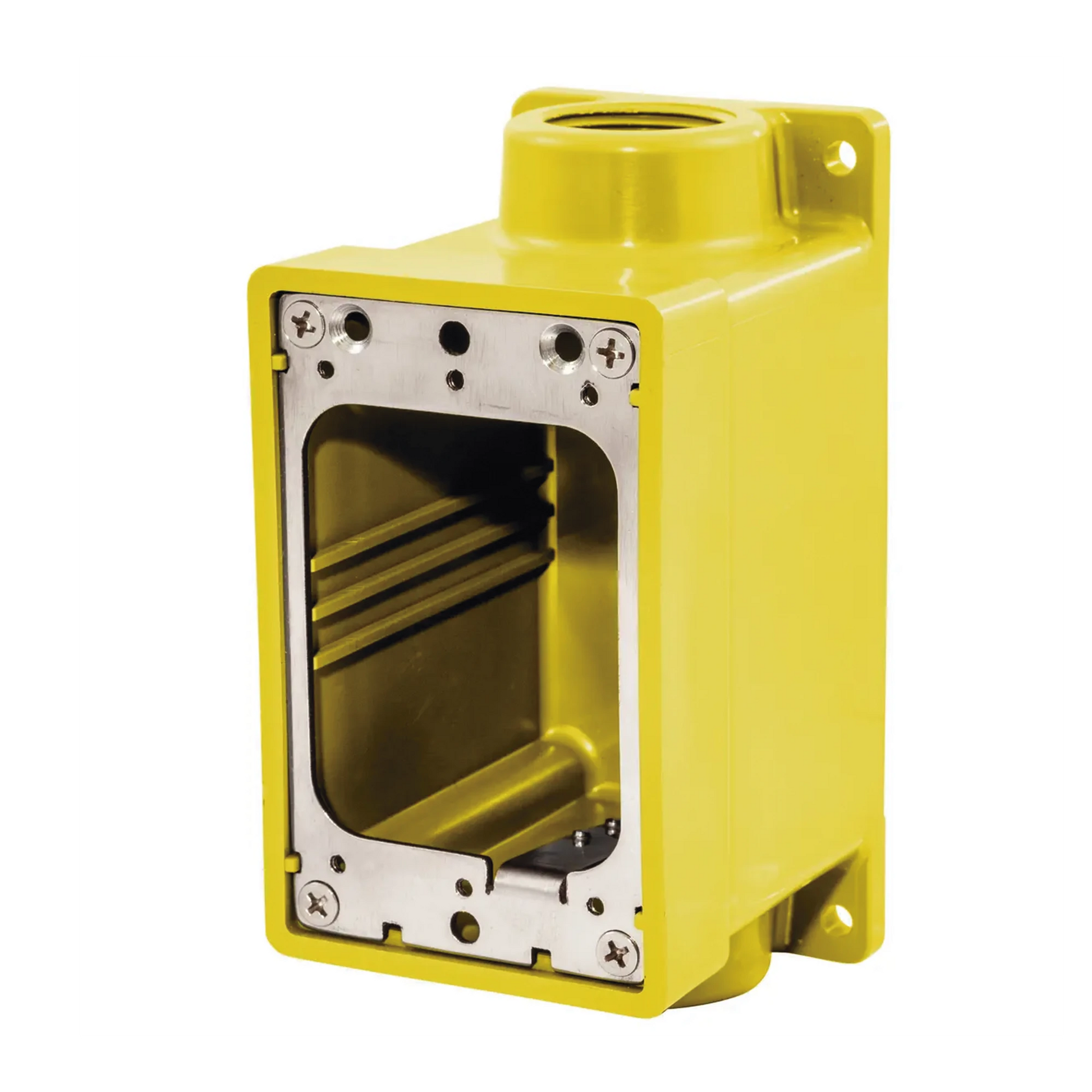 CAJA HERMÉTICA SERIE FD DE 3/4" NPT/ COLOR AMARILLO.-Herramientas-HUBBELL-Bsai Seguridad & Controles