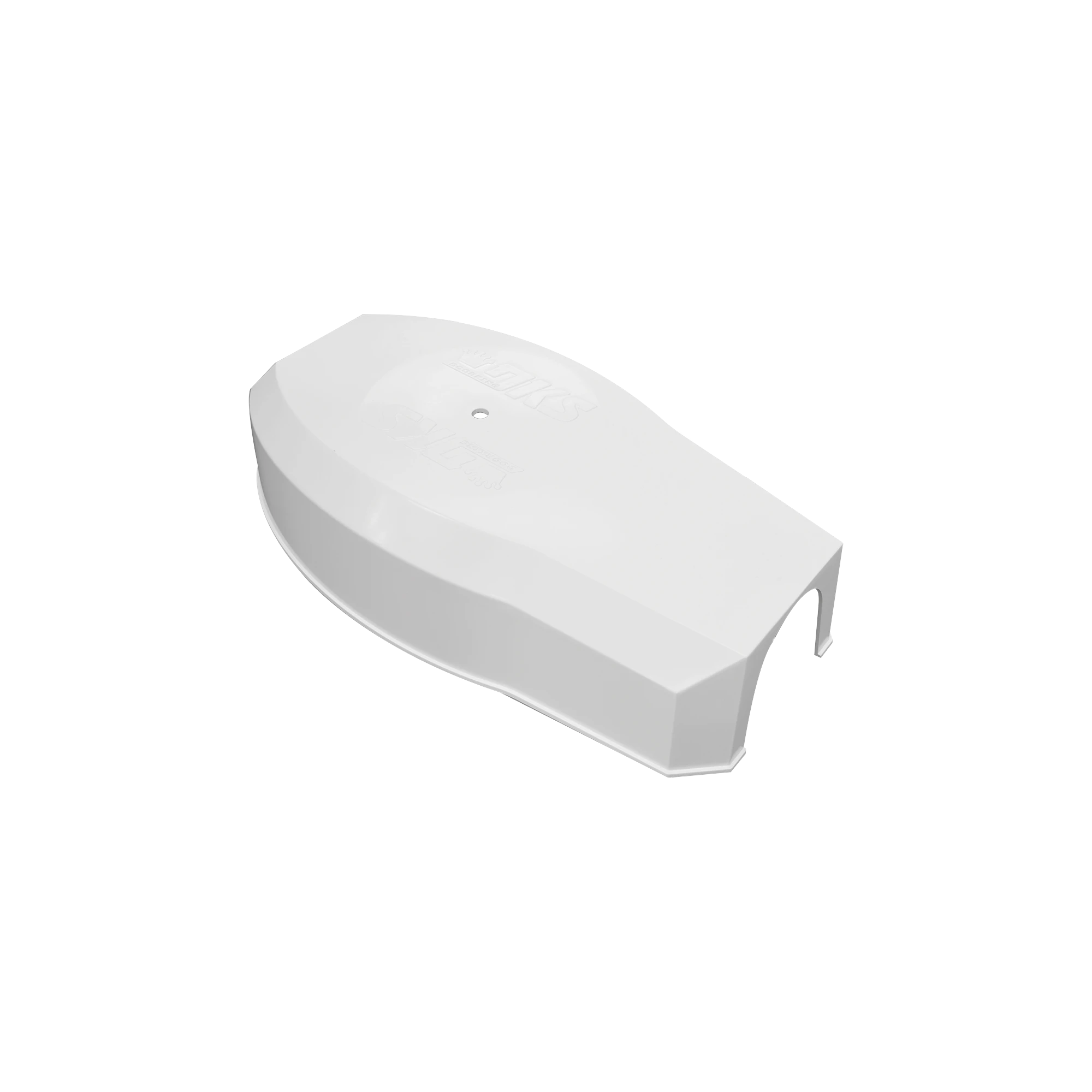 REFACCIÓN PARA 1601/1603 / TAPA PLÁSTICA PARA ENGANCHE DE MÁSTIL / COLOR BLANCO-Acceso Vehicular-DKS DOORKING-Bsai Seguridad & Controles