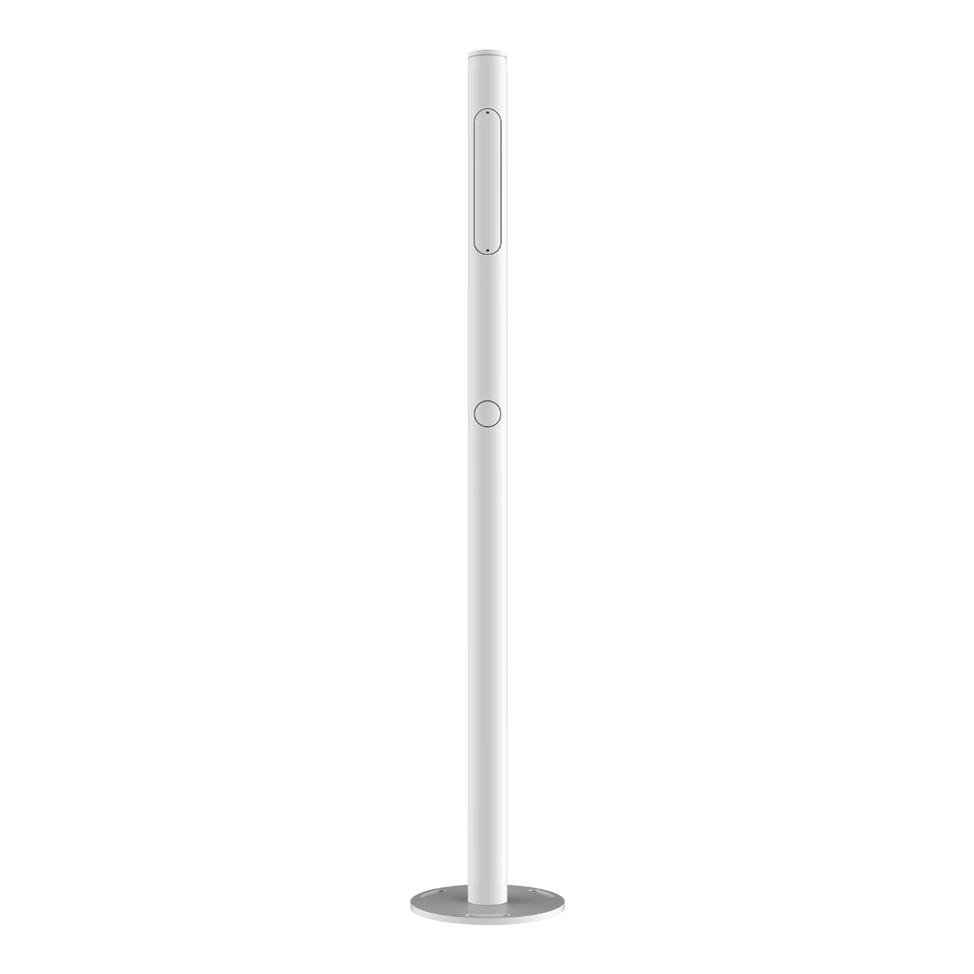 POSTE PARA CÁMARA ANPR / COMPATIBLE CON DS-TCG405-E/K / ALTURA DE 1.3 METROS / COLOR BLANCO-Accesorios Generales-HIKVISION-Bsai Seguridad & Controles