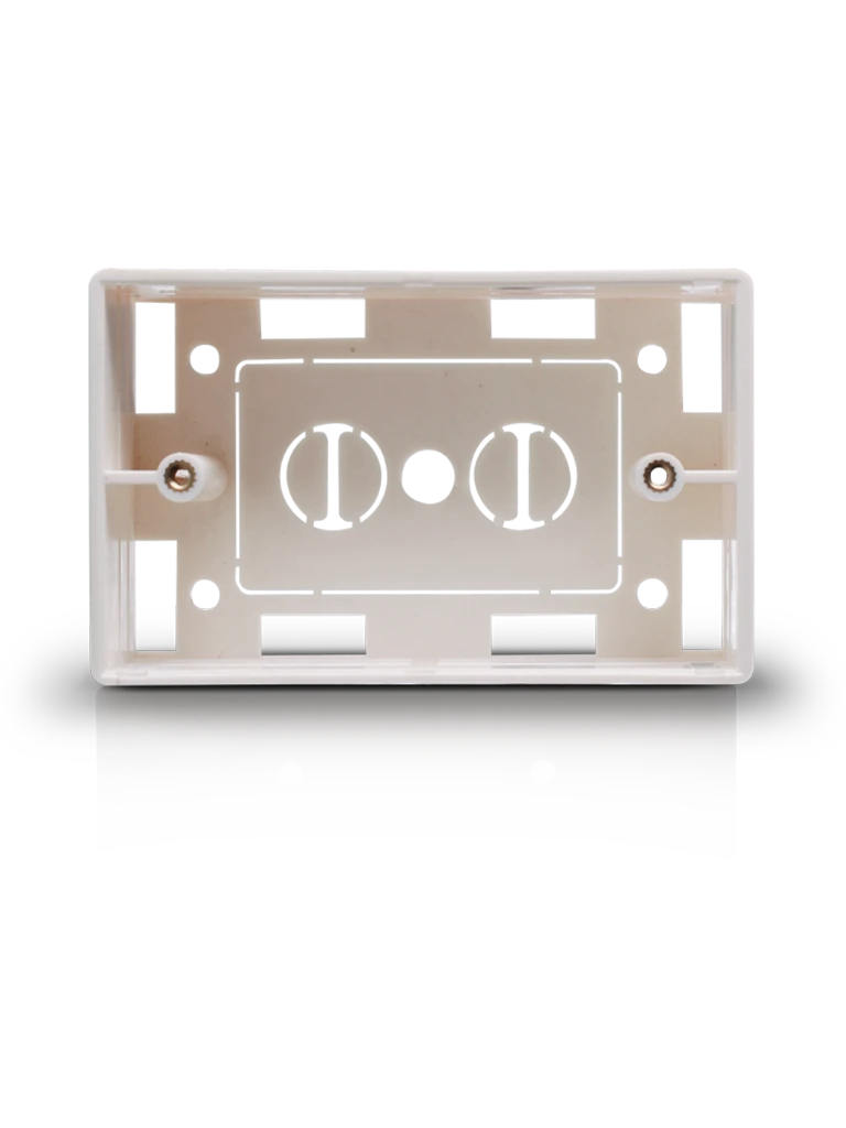 SAXXON A164B - CAJA PARA PLACA DE PARED / USOS MULTIPLES / COLOR BLANCO-Faceplate Y Cajas Universales-SAXXON-Bsai Seguridad & Controles