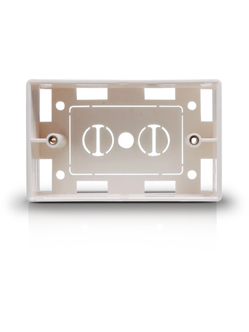 SAXXON A164B - CAJA PARA PLACA DE PARED / USOS MULTIPLES / COLOR BLANCO-Faceplate Y Cajas Universales-SAXXON-TCE339075-Bsai Seguridad & Controles