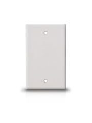 SAXXON A175 - PLACA DE PARED CIEGA / SIN PUERTOS / COLOR BLANCO-Faceplate Y Cajas Universales-SAXXON-Bsai Seguridad & Controles