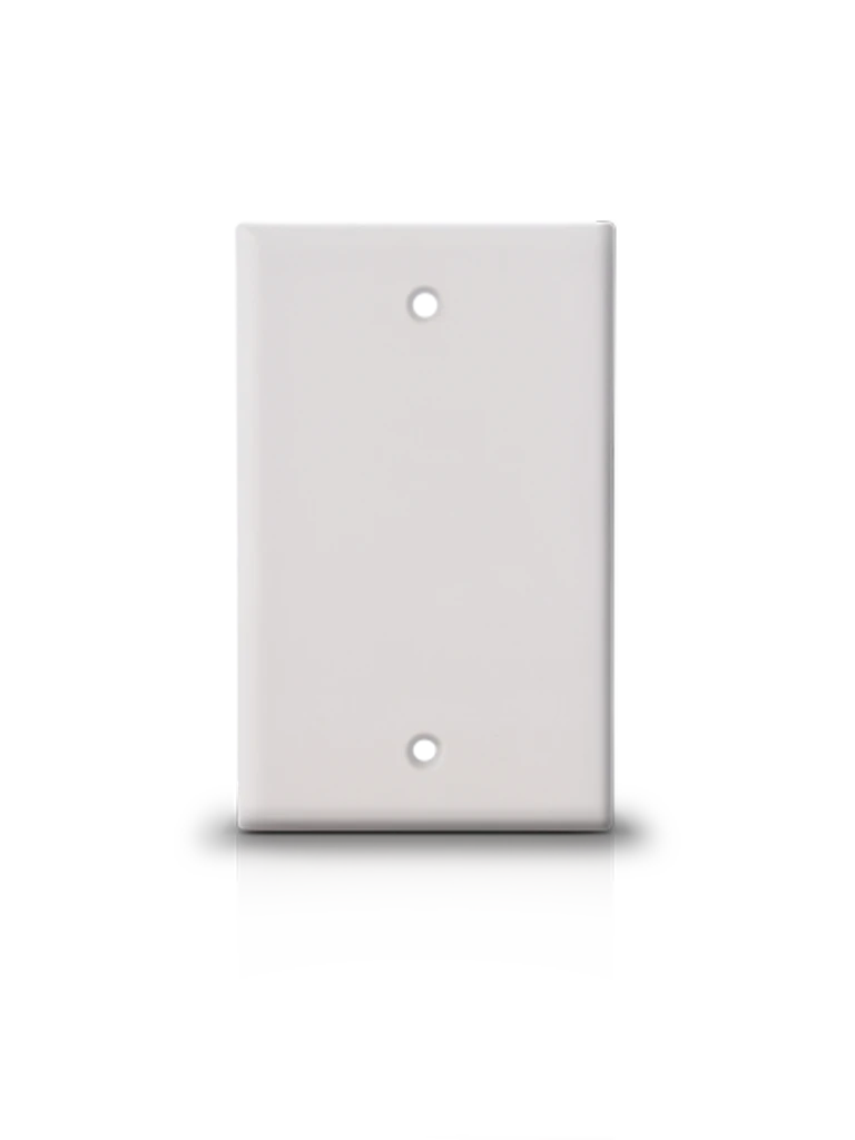 SAXXON A175 - PLACA DE PARED CIEGA / SIN PUERTOS / COLOR BLANCO-Faceplate Y Cajas Universales-SAXXON-Bsai Seguridad & Controles