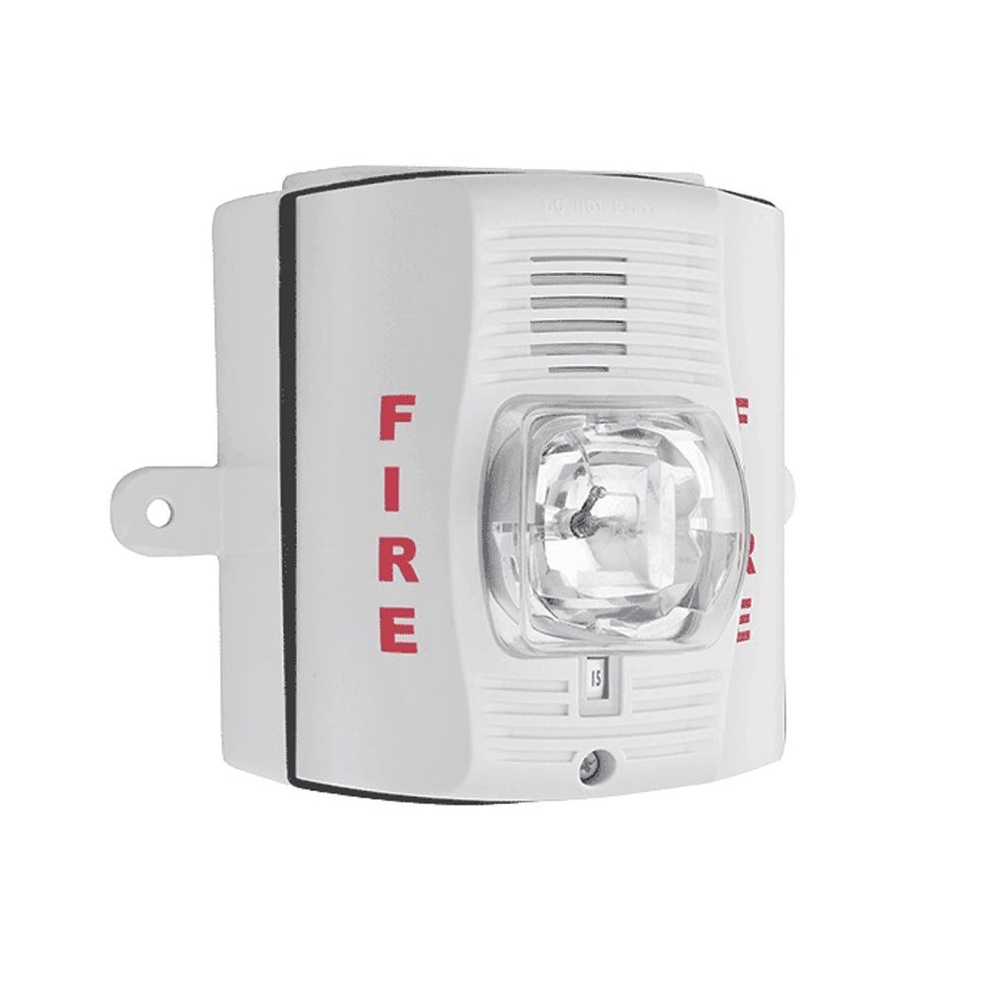 SIRENA CON LÁMPARA ESTROBOSCÓPICA PARA EXTERIOR / A 2 HILOS / CONFIGURACIÓN ESTROBOSCÓPICA SELECCIONABLE / COLOR BLANCO-Notificación y Voceo-SYSTEM SENSOR-Bsai Seguridad & Controles