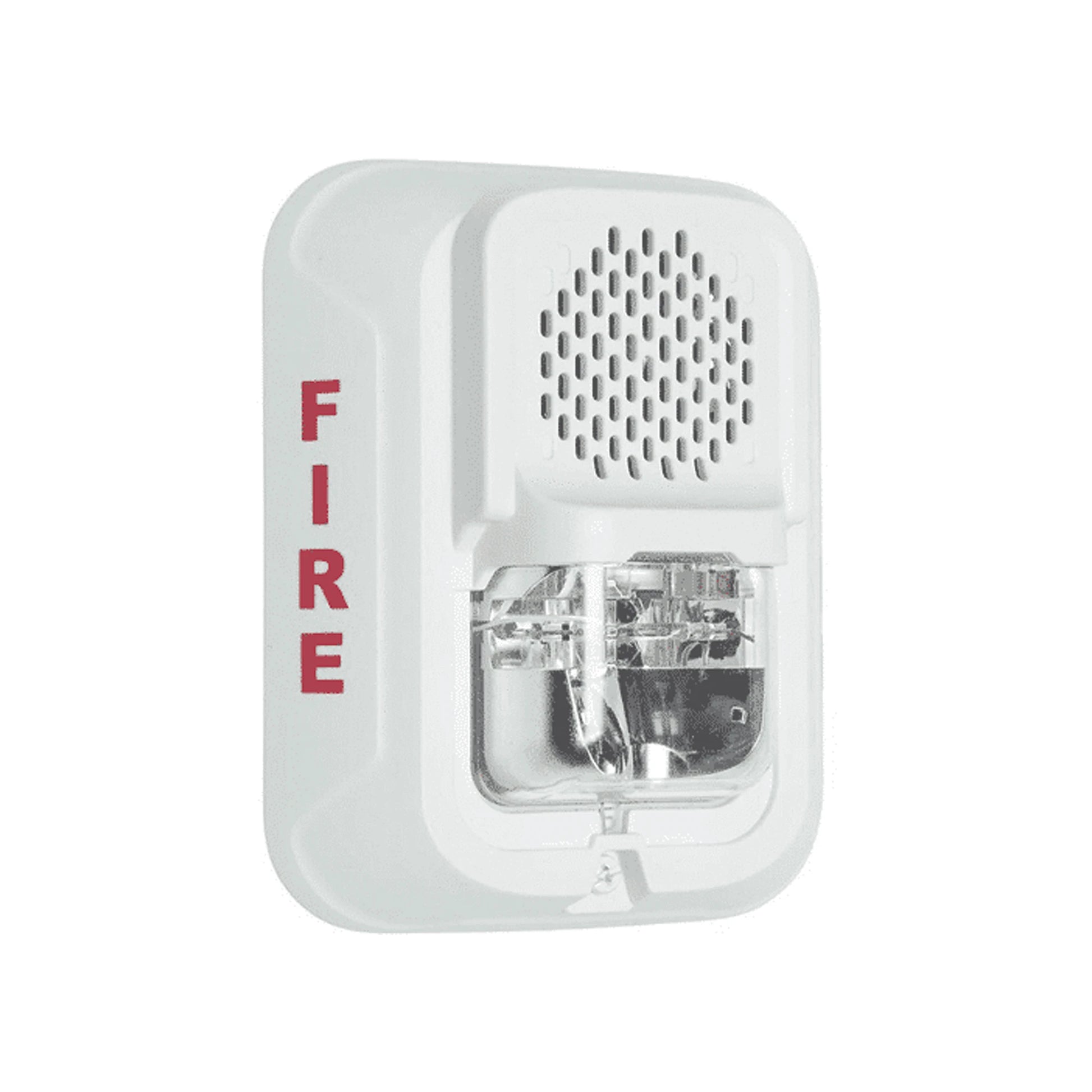 SIRENA DE BAJA FRECUENCIA CON LÁMPARA ESTROBOSCÓPICA / A 2 HILOS / MONTAJE EN MURO / CONFIGURACIÓN ESTROBOSCÓPICA SELECCIONABLE / COLOR BLANCO-Notificación y Voceo-SYSTEM SENSOR-Bsai Seguridad & Controles