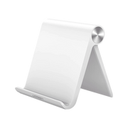 SOPORTE DE ESCRITORIO PARA TABLET / AJUSTABLE DE 0° A 100° / GOMA ANTIARAÑAZOS / ANTIDESLIZANTE / AMPLIA COMPATIBILIDAD CON DISPOSITIVOS DE 4'' A 13'' / PLEGABLE / ABS / COLOR BLANCO-Accesorios-UGREEN-Bsai Seguridad & Controles