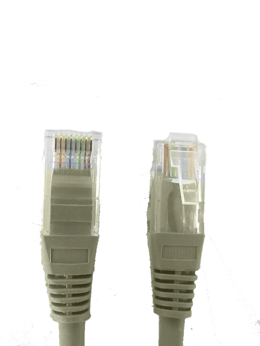 SAXXON P5E1UG - CABLE PATCH CORD UTP 1 METRO / CAT 5E / COLOR GRIS-Patch Cord / Latiguillo-SAXXON-TCE119009-Bsai Seguridad & Controles