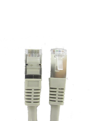 SAXXON P5E3SG - CABLE PATCH CORD UTP 3 METROS / CAT 5E / BLINDADO / COLOR GRIS-Patch Cord / Latiguillo-SAXXON-Bsai Seguridad & Controles