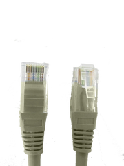 SAXXON P61UG - CABLE PATCH CORD UTP 1 METRO / CAT 6 / COLOR GRIS-Patch Cord / Latiguillo-SAXXON-Bsai Seguridad & Controles