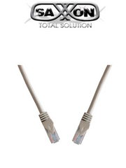 SAXXON P63UG- CABLE PATCH CORD UTP 3 METROS/ CAT 6/ COLOR GRIS-Patch Cord / Latiguillo-SAXXON-Bsai Seguridad & Controles