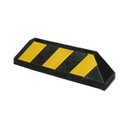 TOPE VEHICULAR 55CM / PARA CAMION / ESTACIONAMIENTO / COLOR NEGRO-AMARILLO.-Acceso Vehicular-ACCESSPRO-Bsai Seguridad & Controles