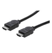 MANHATTAN 322539-CABLE HDMI DE 10M / ALTA VELOCIDAD / MACHO A MACHO / BLINDADO / RESOLUCIÓN DE 1080P / COLOR INTENSO / HASTA 10.2GBPS A 340MHZ / TERMINALES EN PVC/ COLOR NEGRO-Servidor de Administración-MANHATTAN-Bsai Seguridad & Controles