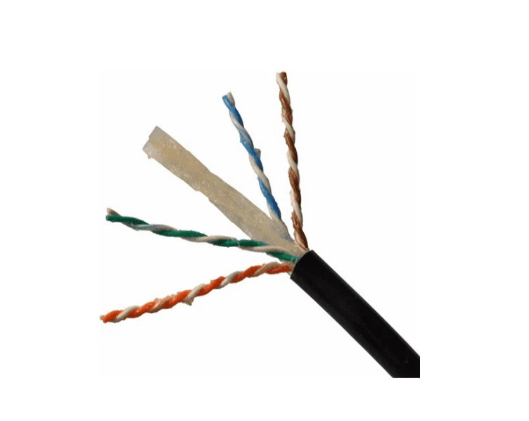 SBETECH SBEUTPC6EXTNL - CABLE UTP / CATEGORÍA 6 / PARA EXTERIORES / 305M / COLOR NEGRO-Cable-SBE TECH-Bsai Seguridad & Controles