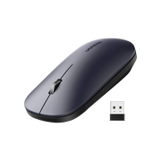 MOUSE INALÁMBRICO 2.4 GHZ / ULTRA DELGADO Y SILENCIOSO / DPI 1000/1600/2000/4000 (AJUSTABLE) / ALCANCE 10M / SCROLL DE ALUMINIO / ADAPTABLE A DIFERENTES SUPERFICIES / DISEÑO SUAVE AL TACTO / CONTIENE RECEPTOR USB / COLOR NEGRO-Accesorios Generales-UGREEN-Bsai Seguridad & Controles